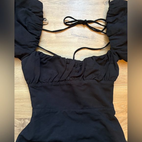 ZARA Linen Blend mini dress - Picture 4 of 10